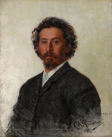 Автопортрет Ильи Репина, 1887. Фото Предоставлено Государственной Третьяковской галереей