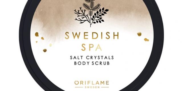 Oriflame, cолевой скраб для тела "Шведский SPA-салон".