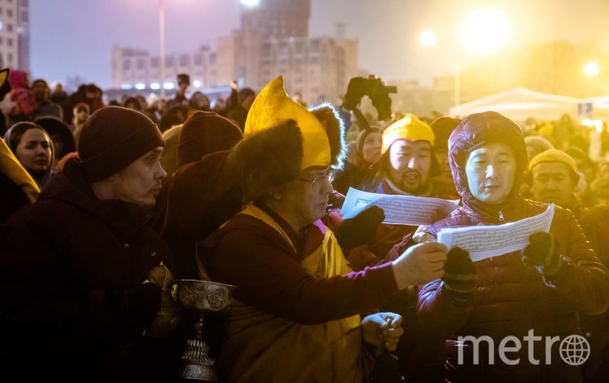 Буддисты встречают Новый год. Фото Алена Бобрович., "Metro"