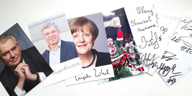 Автографы из коллекции Ивана. Автографы из коллекции Ивана.