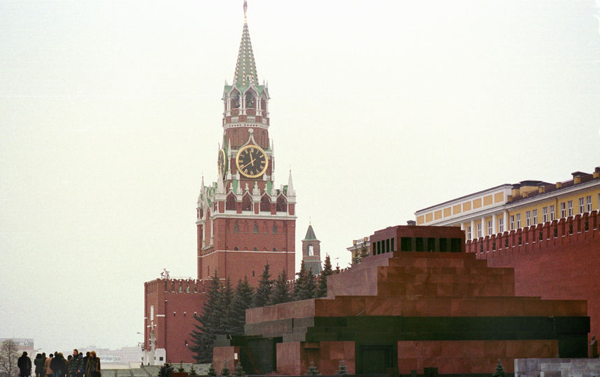 Мавзолей имени В.И.Ленина на Красной площади в Москве. Фото Getty