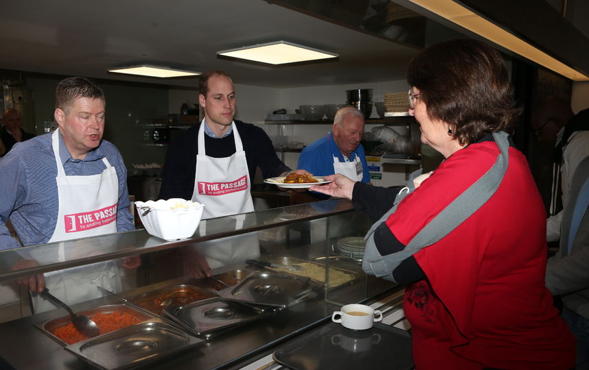 Принц Уильям посетил благотворительную организацию. Фото Getty