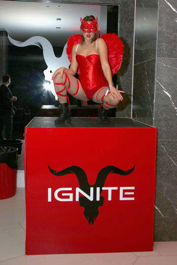   Ignite Angels And Devils Pre-Valentine's Day Party.  Getty