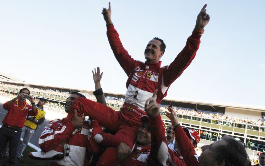 Семикратный чемпион "Формулы-1" Михаэль Шумахер. Фото Getty