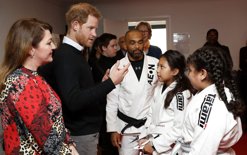 Принц Гарри посетил школу в Лондоне. Фото Getty