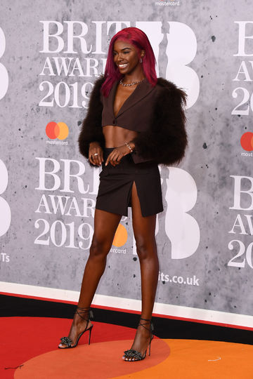The Brit Awards-2019. Леоми Андерсон. Фото Getty