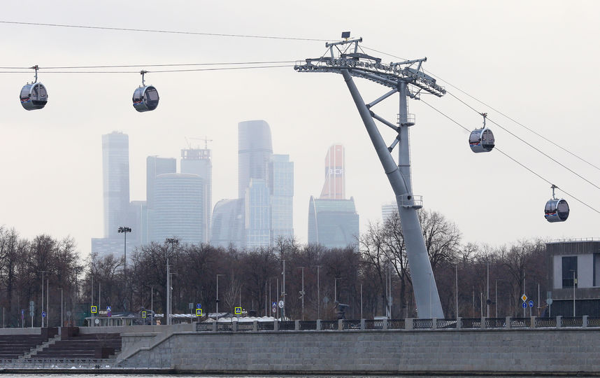 Фото канатная дорога москва