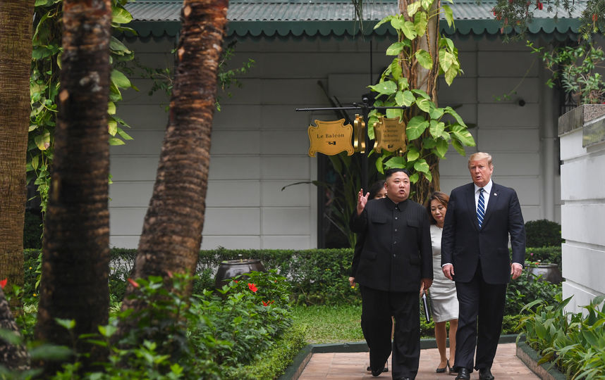 Второй день саммита США-КНДР в Ханое. Фото AFP
