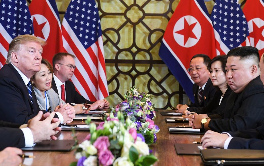 Второй день саммита США-КНДР в Ханое. Фото AFP