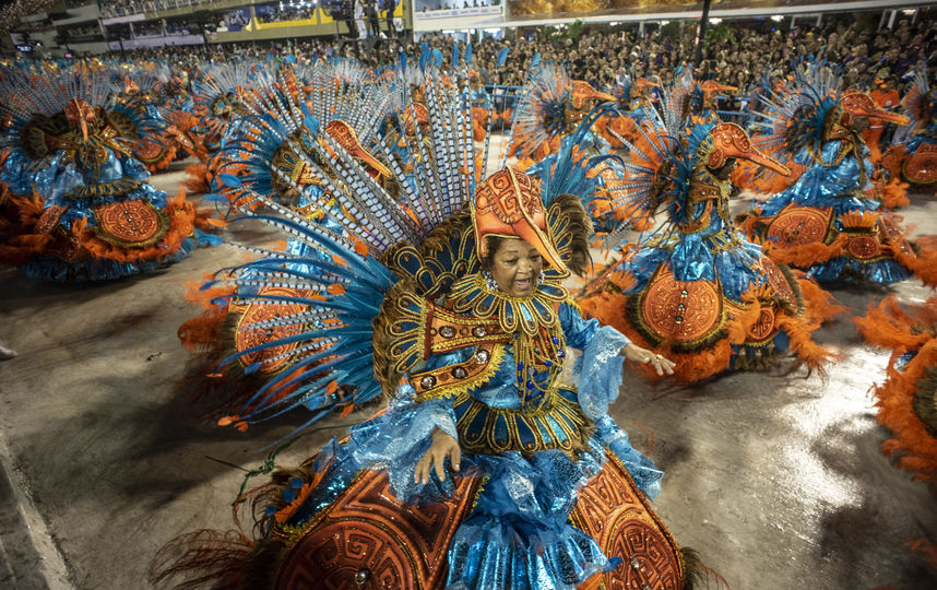 Карнавал в Рио-де-Жанейро. Фото Getty