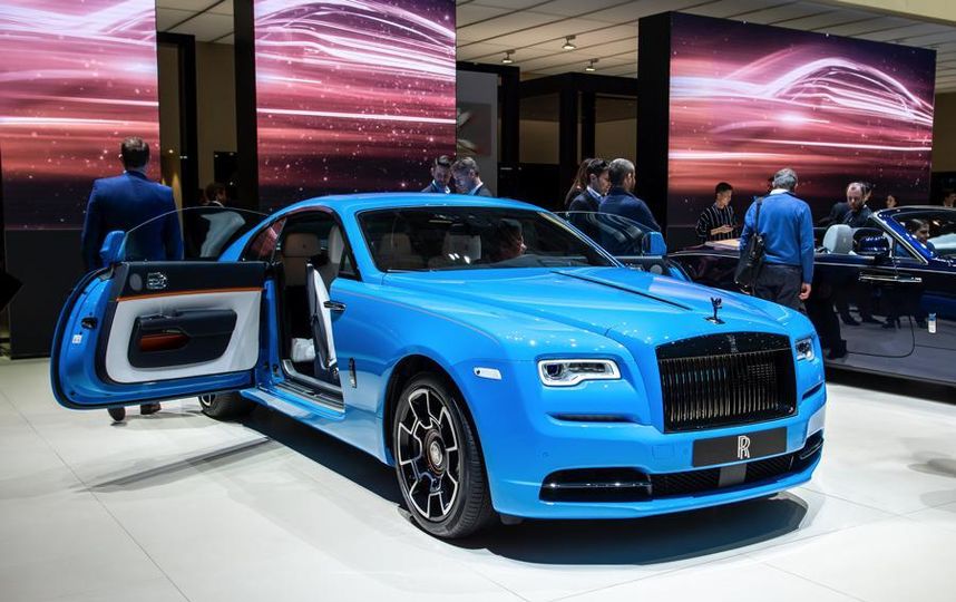   . Wraith Rolls-Royce.  Getty