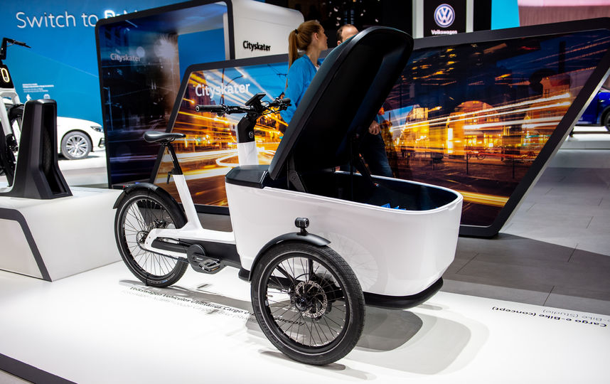   . Volkswagen Cargo e-Bike.  Getty