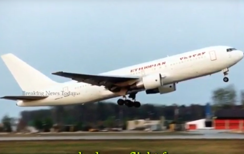 Стали известны подробности крушения самолета в Эфиопии. Фото скриншот Youtube