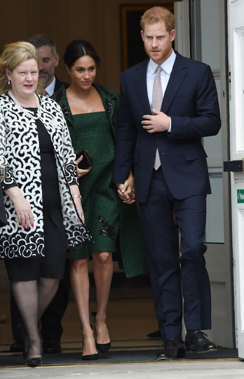 Меган Маркл и принц Гарри в Canada House в Лондоне. Фото Getty
