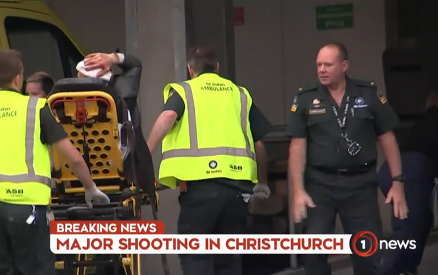 Стрельба произошла в двух мечетях в новозеландском городе Крайстчерч. Фото AFP