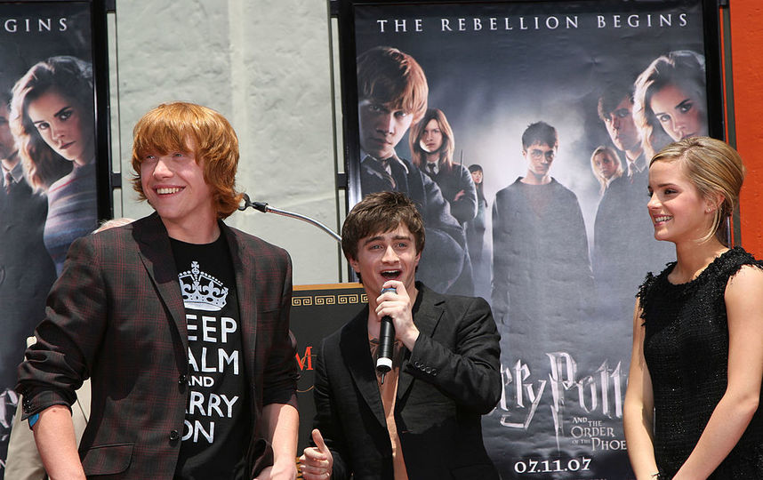 Актёры серии фильмов о Гарри Поттере. Фото Getty