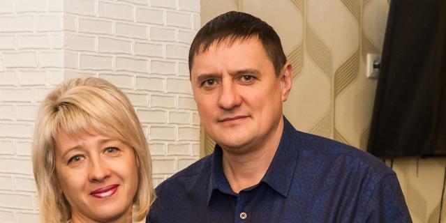 Татьяна Бурсина с мужем. Татьяна Бурсина с мужем.