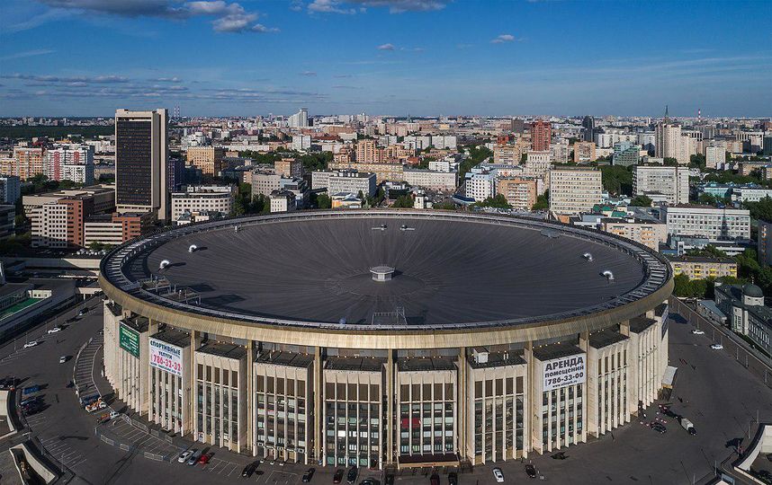 Олимпийский москва реконструкция фото