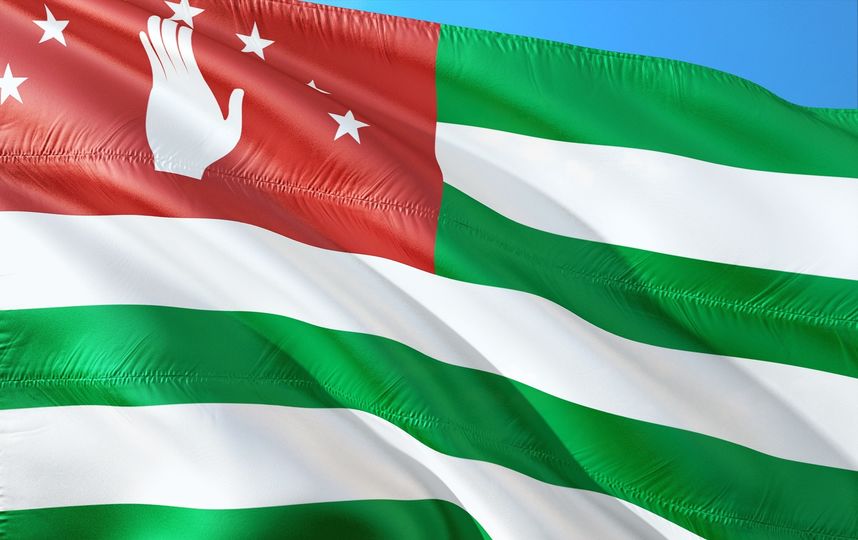 Флаг респубики Абхазия. Фото https://pixabay.com/