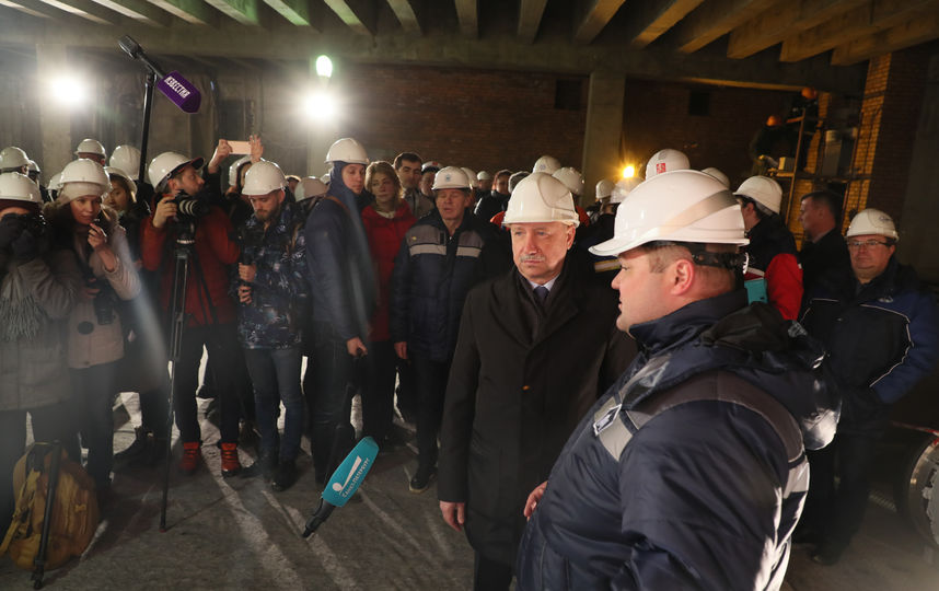 Строительство станции метро Строительство станции метро