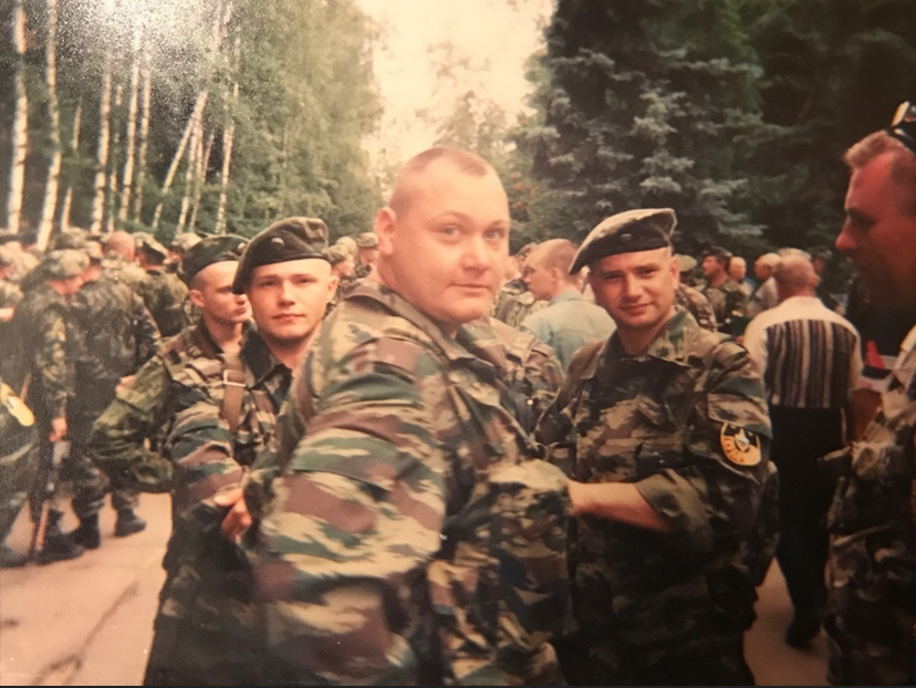 Александр Ивлев перед отправкой в Чечню. Фото Предоставлено Андреем Ивлевым, "Metro"
