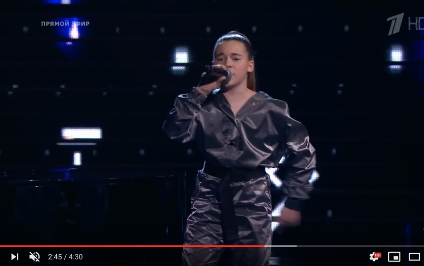 Микелла Абрамова на шоу 