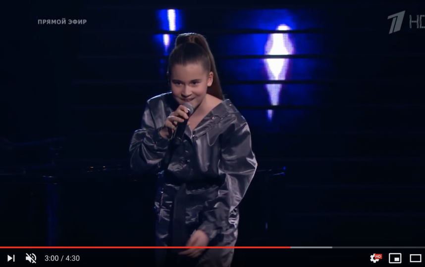 Микелла Абрамова на шоу 