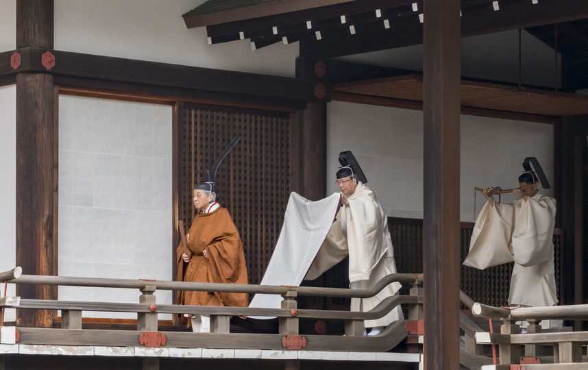 Отречению от престола предшествует 11 церемоний. Завершится эра Акихито в последние минуты 30 апреля. Фото Getty