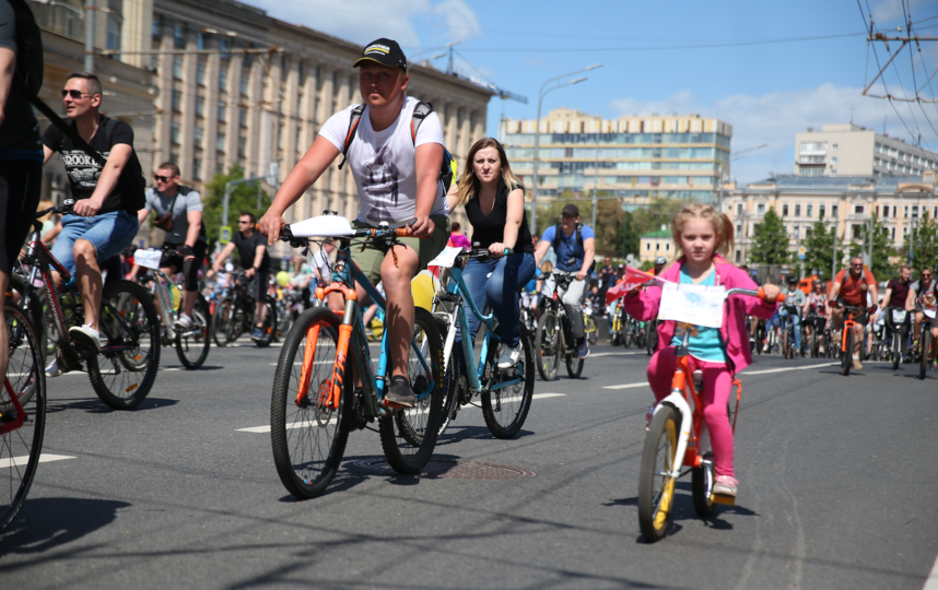 Велофестиваль в москве фото