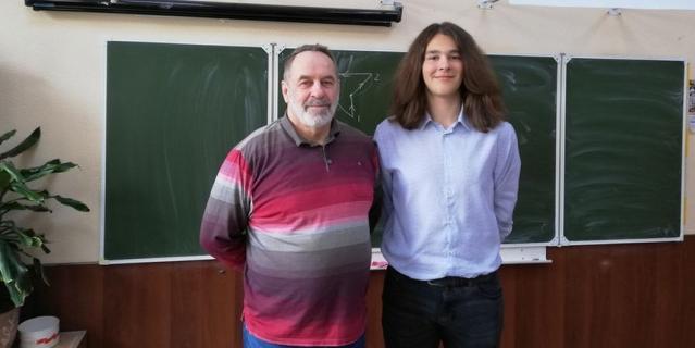 Сергей Полянский и его ученик Алексей, фото сделано за несколько дней до трагедии. Сергей Полянский и его ученик Алексей, фото сделано за несколько дней до трагедии.