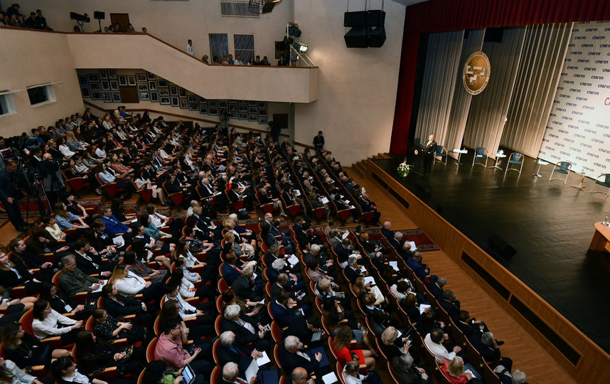 В СПбГУП прошёл самый крупный в мире ежегодный гуманитарный форум. Фото www.gup.ru