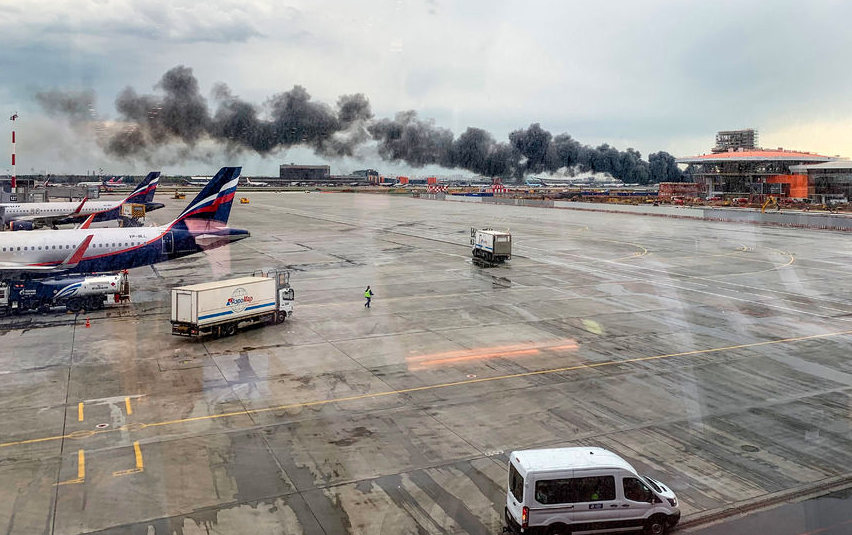 Катастрофа с  Sukhoi Superjet 100 случилась 5 мая. Фото AFP