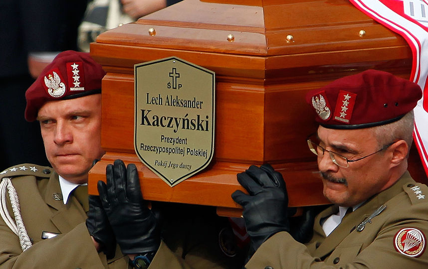 Похороны Леха Качиньского. Фото Getty