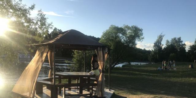 Пляж Серебряного Бора. Пляж Серебряного Бора.
