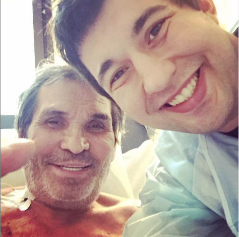 Сын Бари Алибасова навестил отца в больнице. Фото www.instagram.com/barialibasovjr