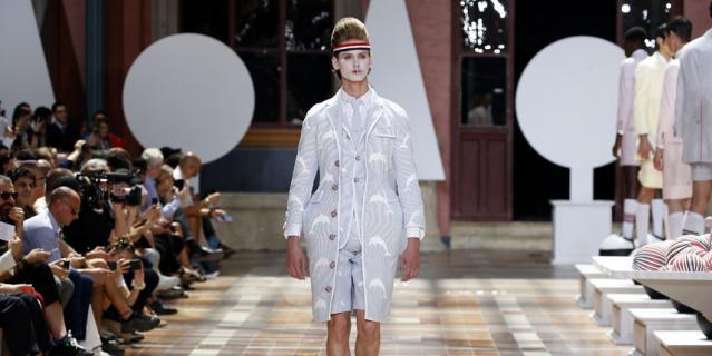 Показ Thom Browne. Показ Thom Browne.