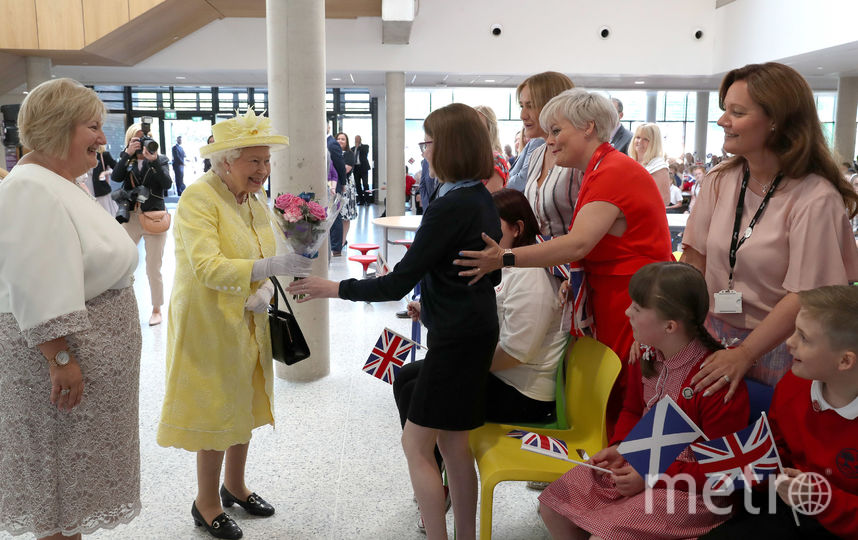 Королева посетила Норт-Ланаркшир 28 июня. Фото Getty