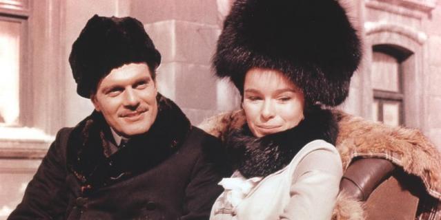 Кадр из фильма "Доктор Живаго". Кадр из фильма "Доктор Живаго".