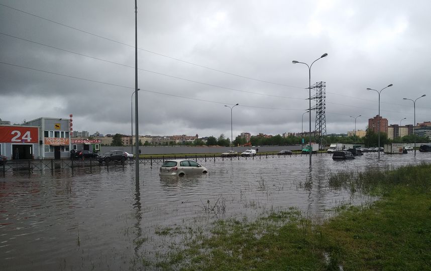 Санкт петербург потоп