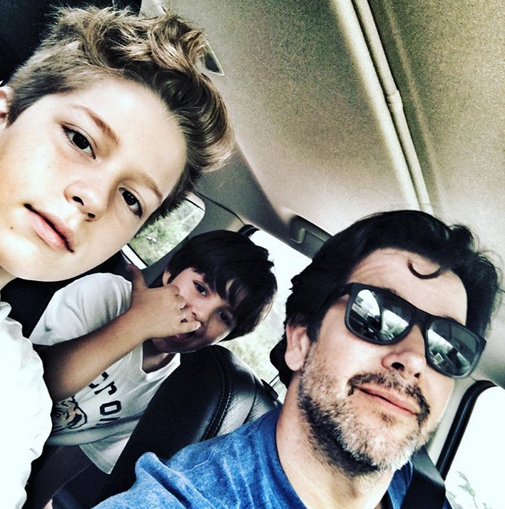 Мурилу Бенисиу и его сын Пьетро. Фото Скриншот Instagram: @murilobeniciooficial