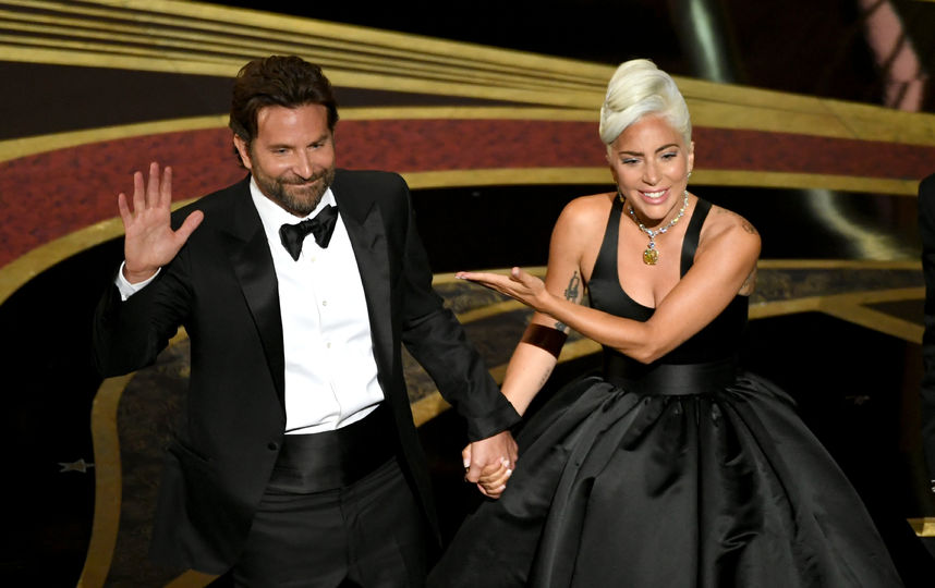 Леди Гага и Брэдли Купер на церемонии вручения кинопремии "Оскар". Фото Getty