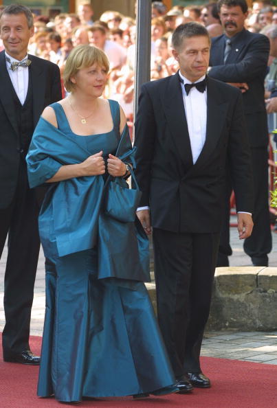 Ангела Меркель в 2003 году на Байройтском фестивале. Фото Getty