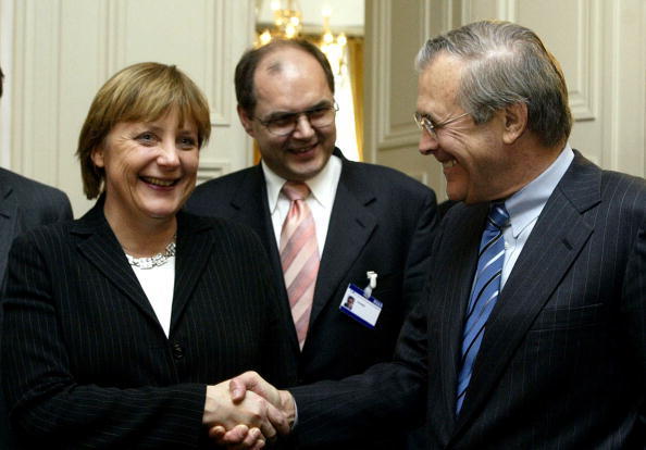 Ангела Меркель в 2004 году. Фото Getty