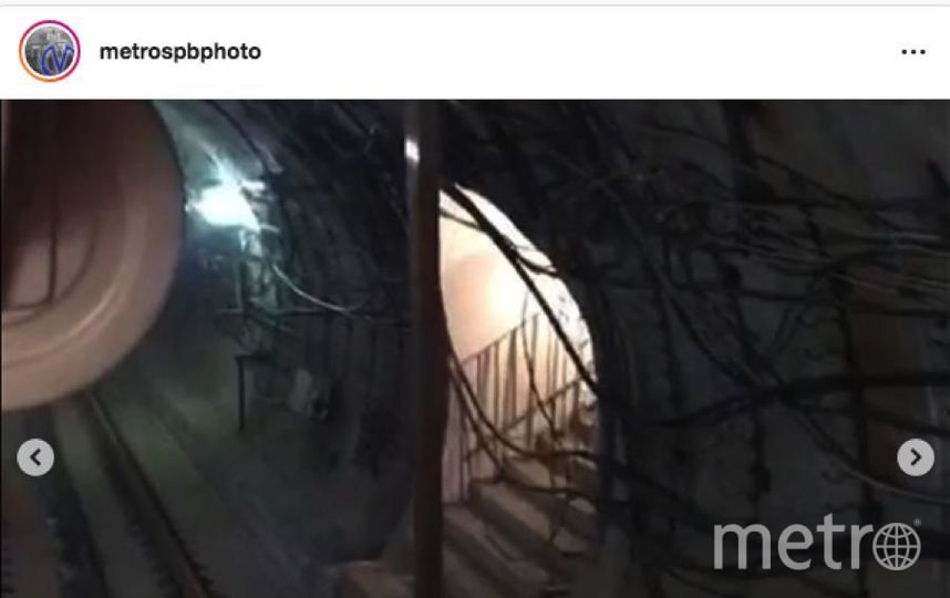 Фото с запуска первого поезда между Международной и Шушарами. Фото https://www.instagram.com/metrospbphoto/, "Metro"