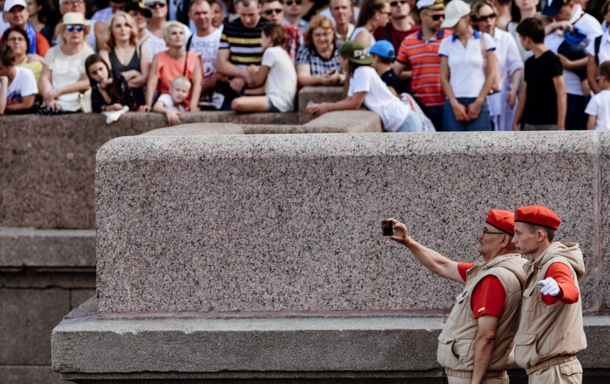 В Петербурге отметили День ВМФ. Фото Алена Бобрович, "Metro"