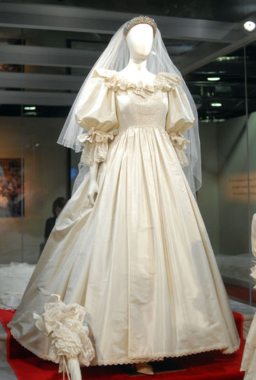 Свадебный наряд принцессы Дианы. Фото Getty