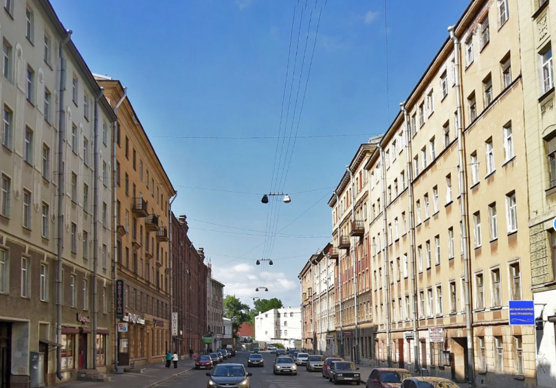 Трагедия произошла на Нарвском проспекте. Фото Яндекс.Панорамы