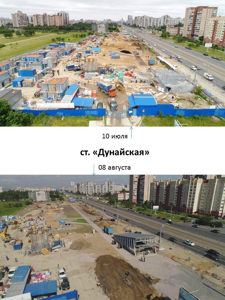 Карта спб дунайский проспект