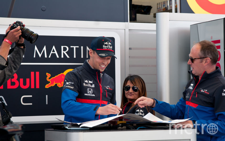 Даниил Квят на Scuderia Toro Rosso Showrun. Фото Анна Лутченкова, "Metro"