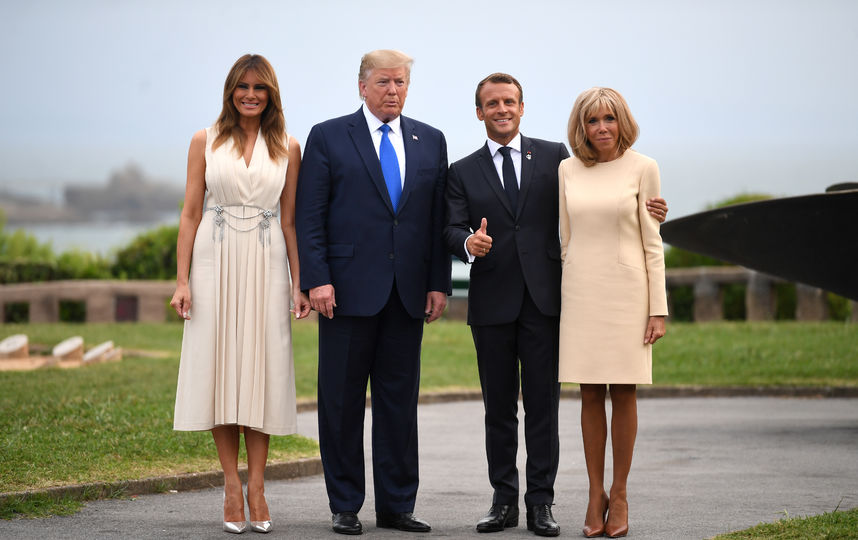 Мелания Трамп на саммите G7 во Франции. Фото Getty